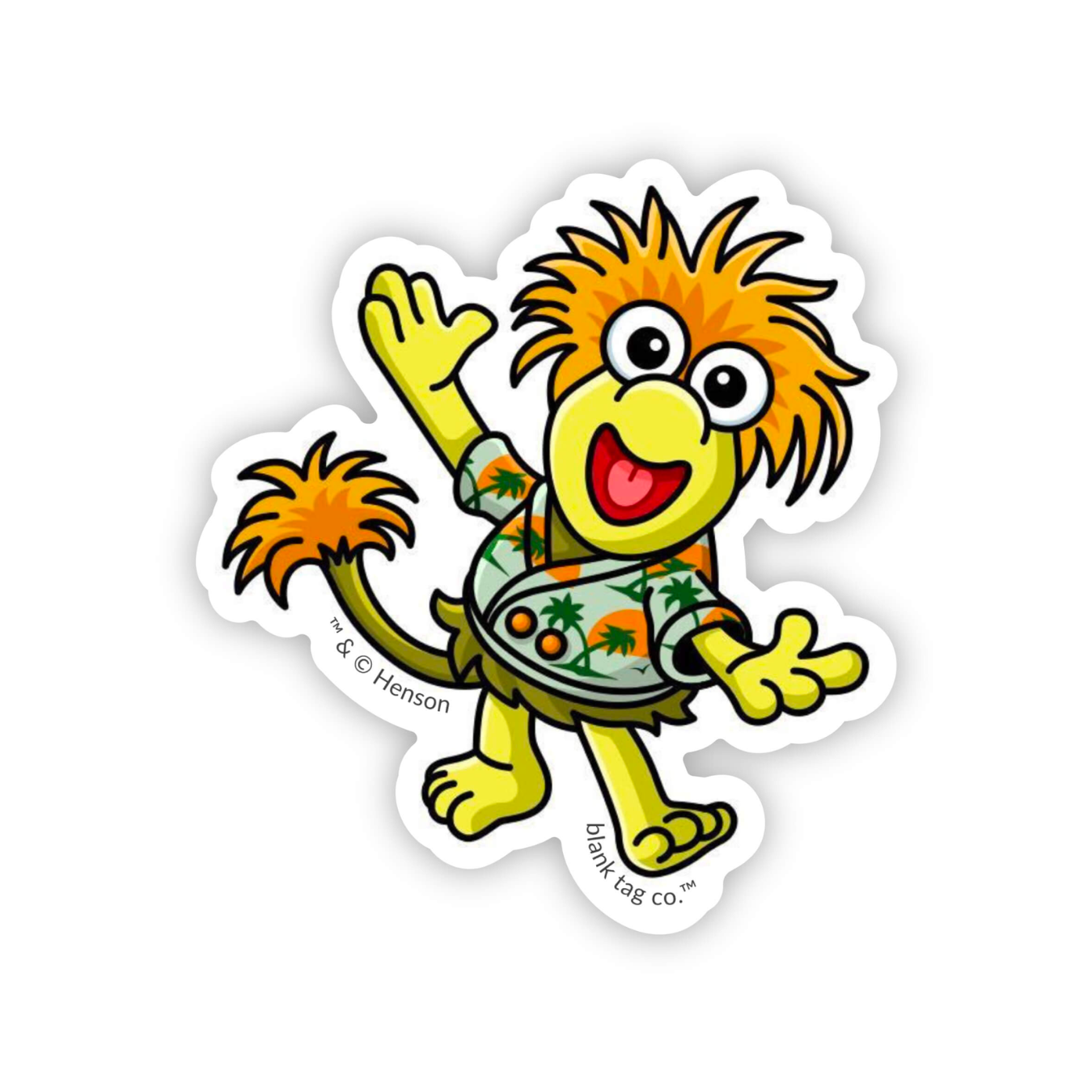 The Wembley Fraggle Sticker