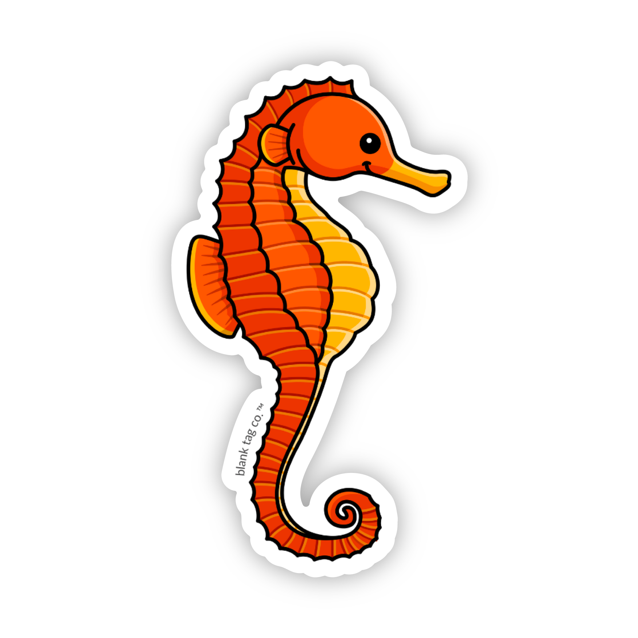 The Seahorse Sticker