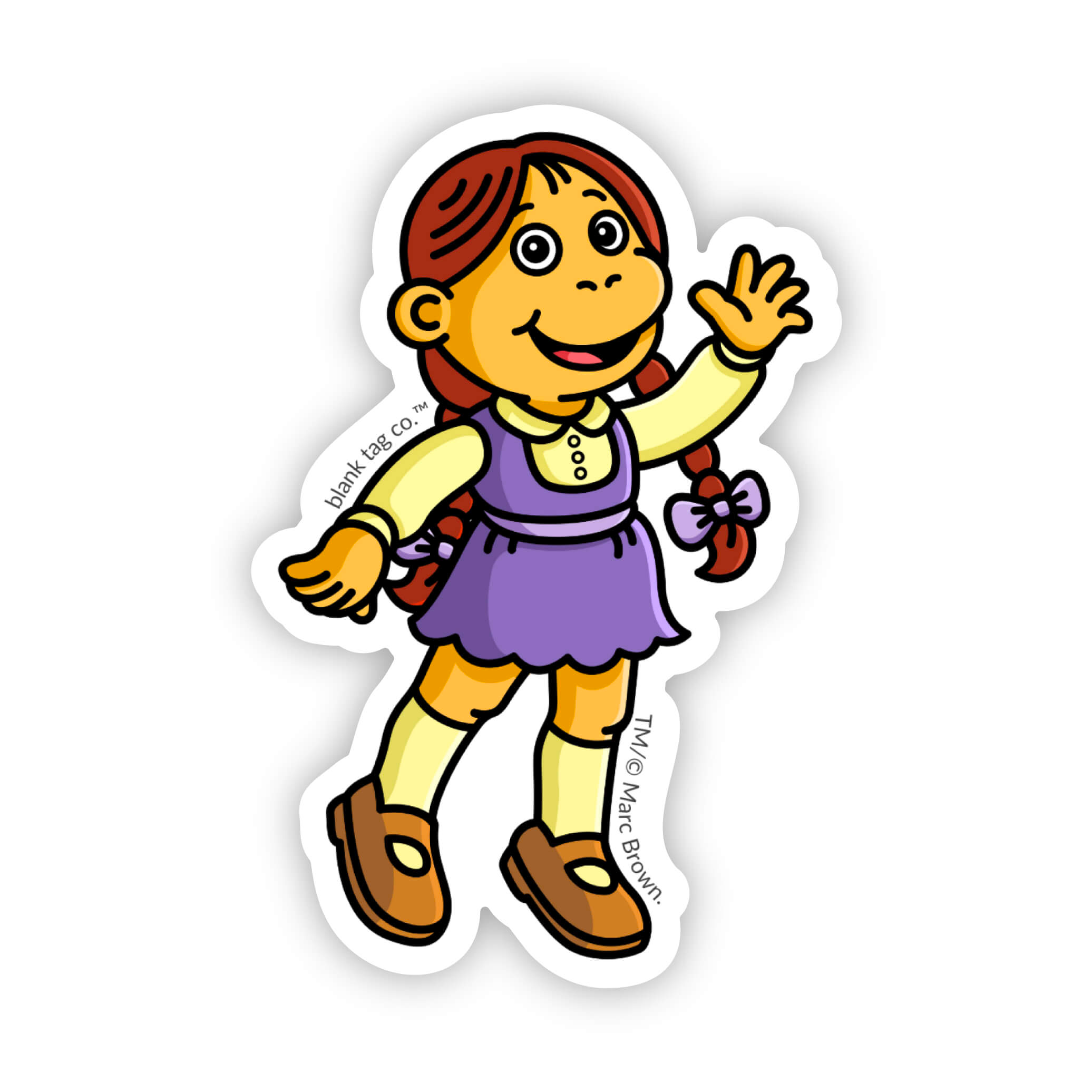 The Muffy Sticker