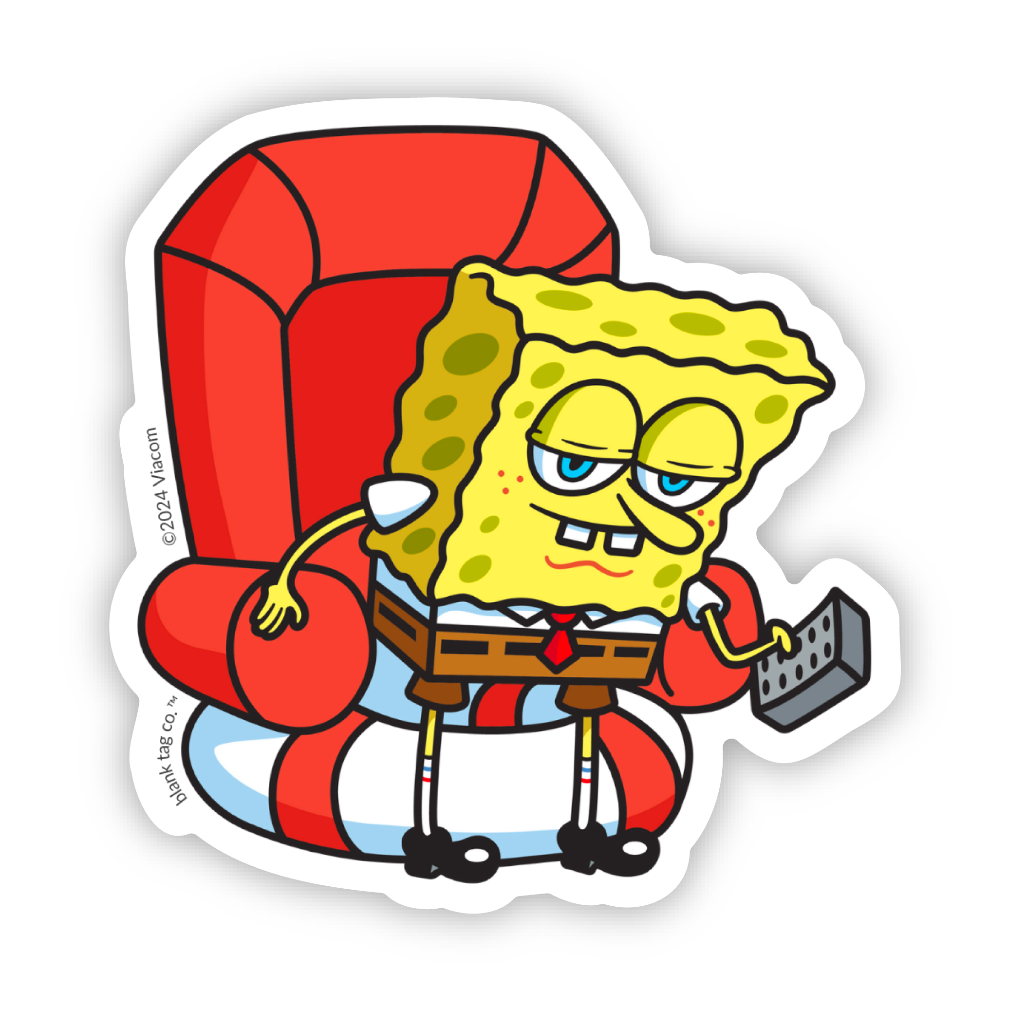 The Aight Imma Head Out SpongeBob Meme Sticker