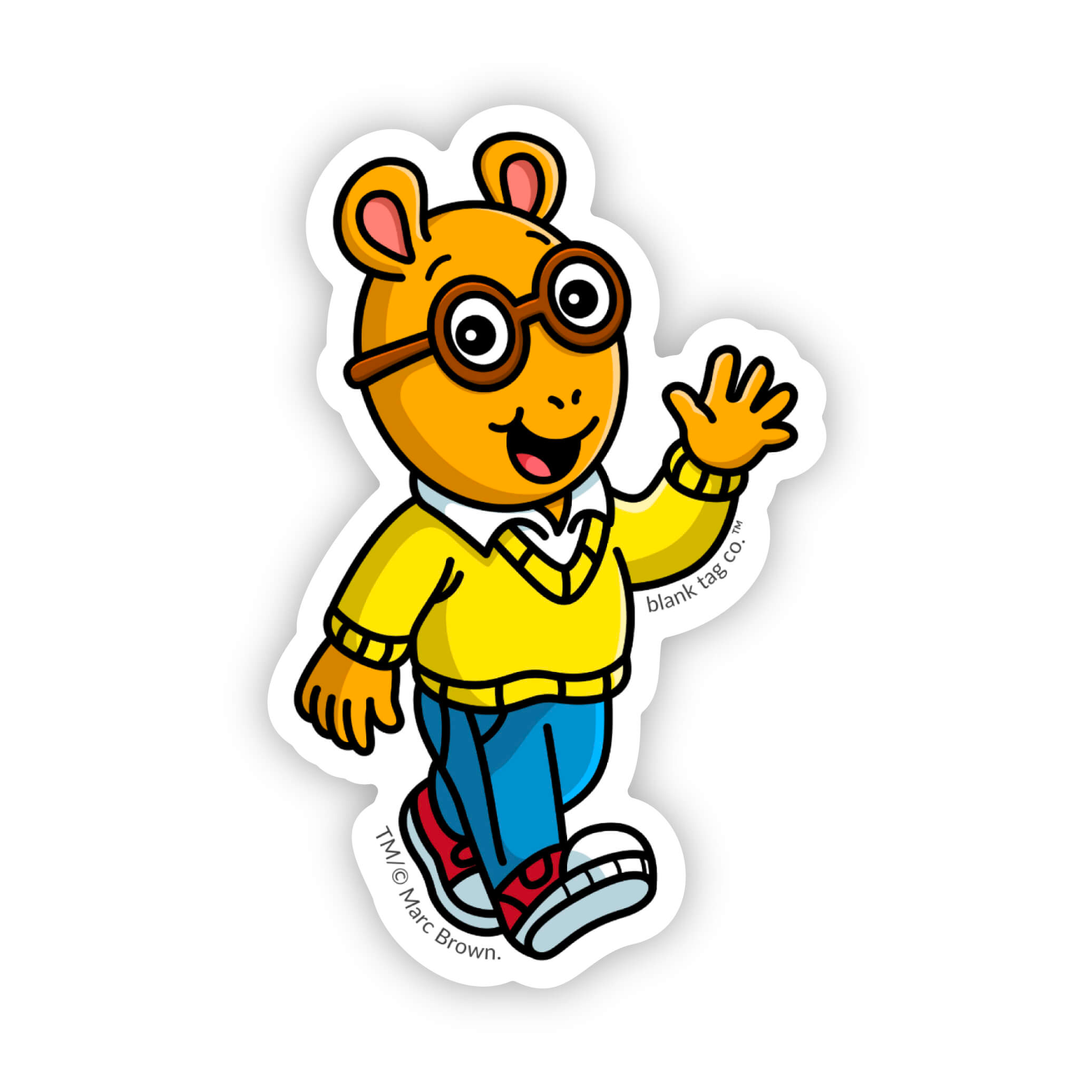 The Arthur Sticker