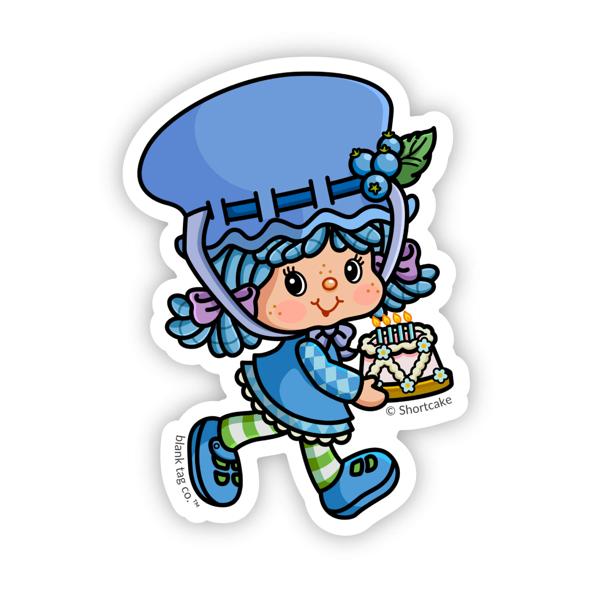 The Blueberry Muffin Sticker