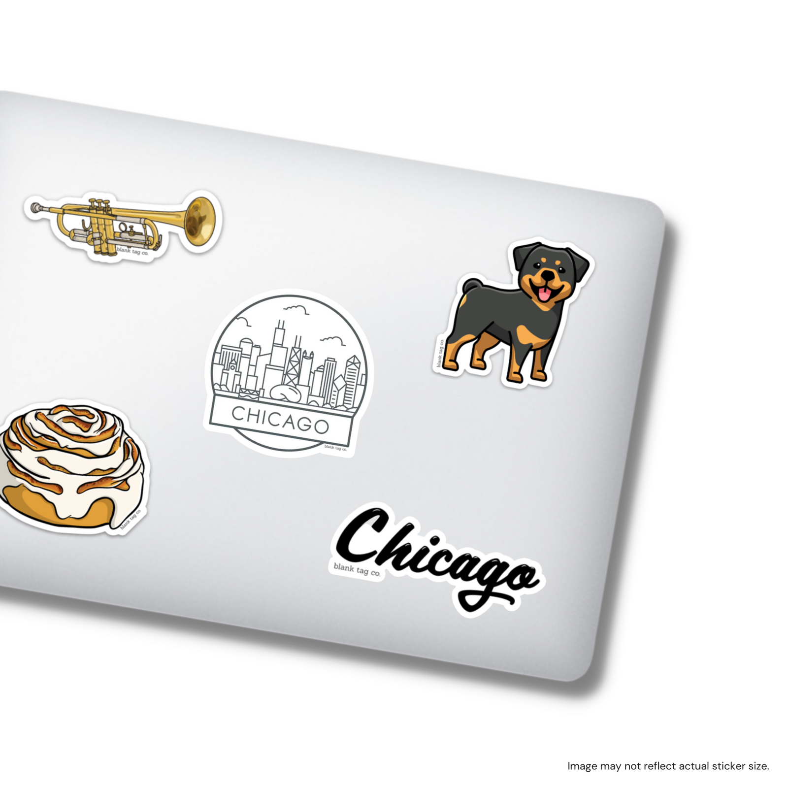 The Chicago Cityscape Sticker