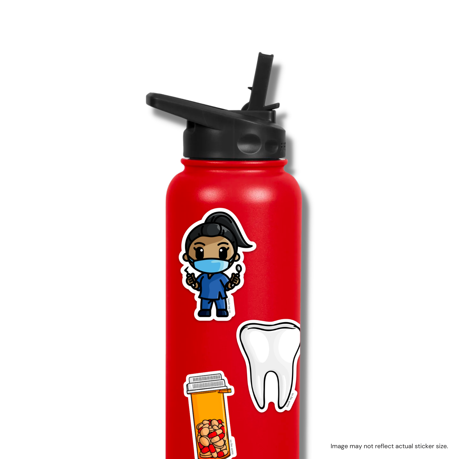 The Female Dental Assistant Sticker