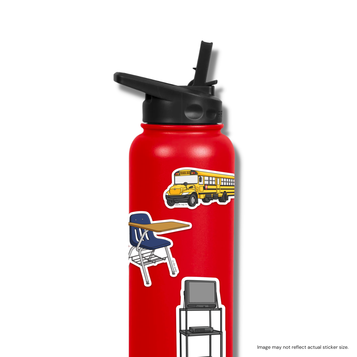 The School Desk Sticker