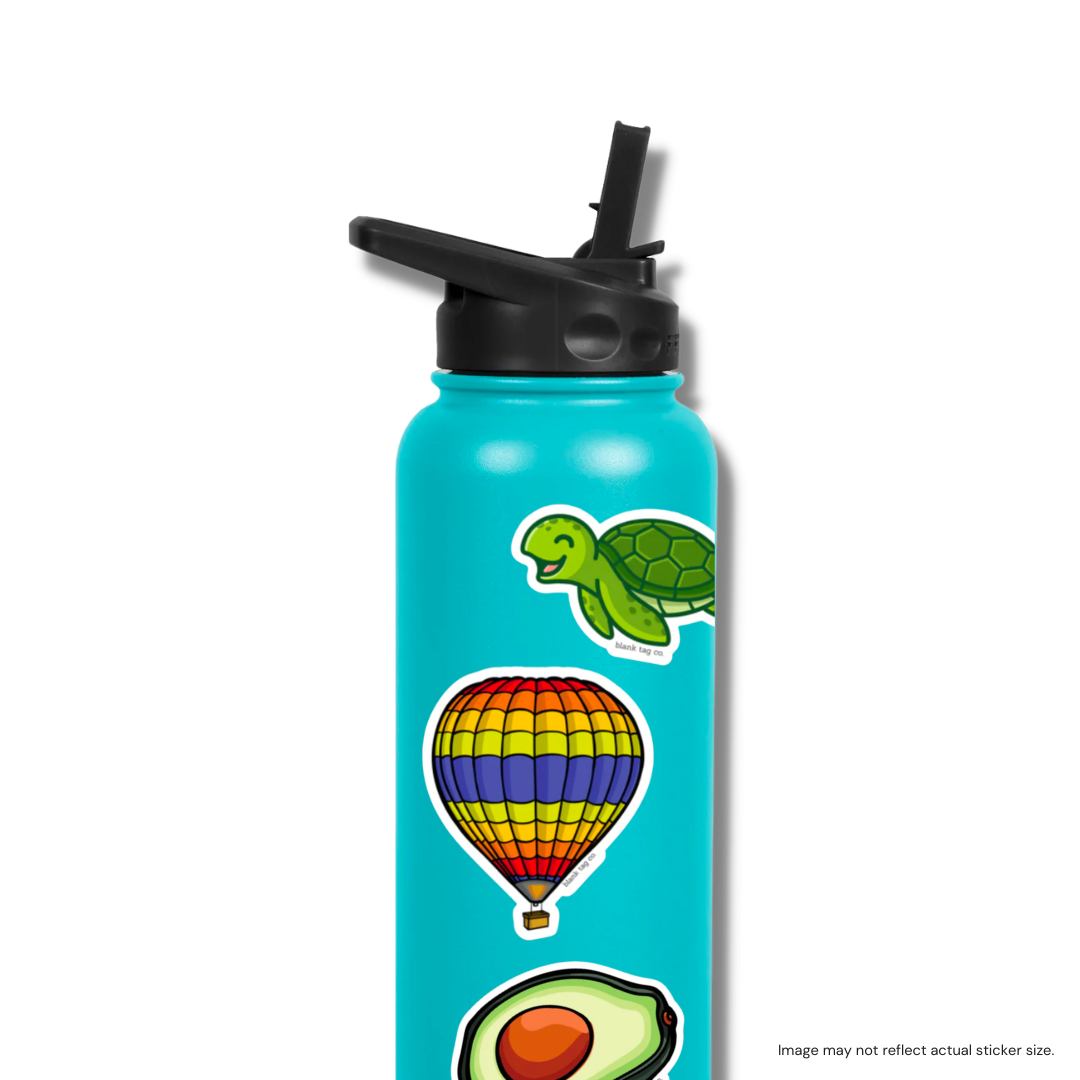 Turtle hydro flask 2024 sticker