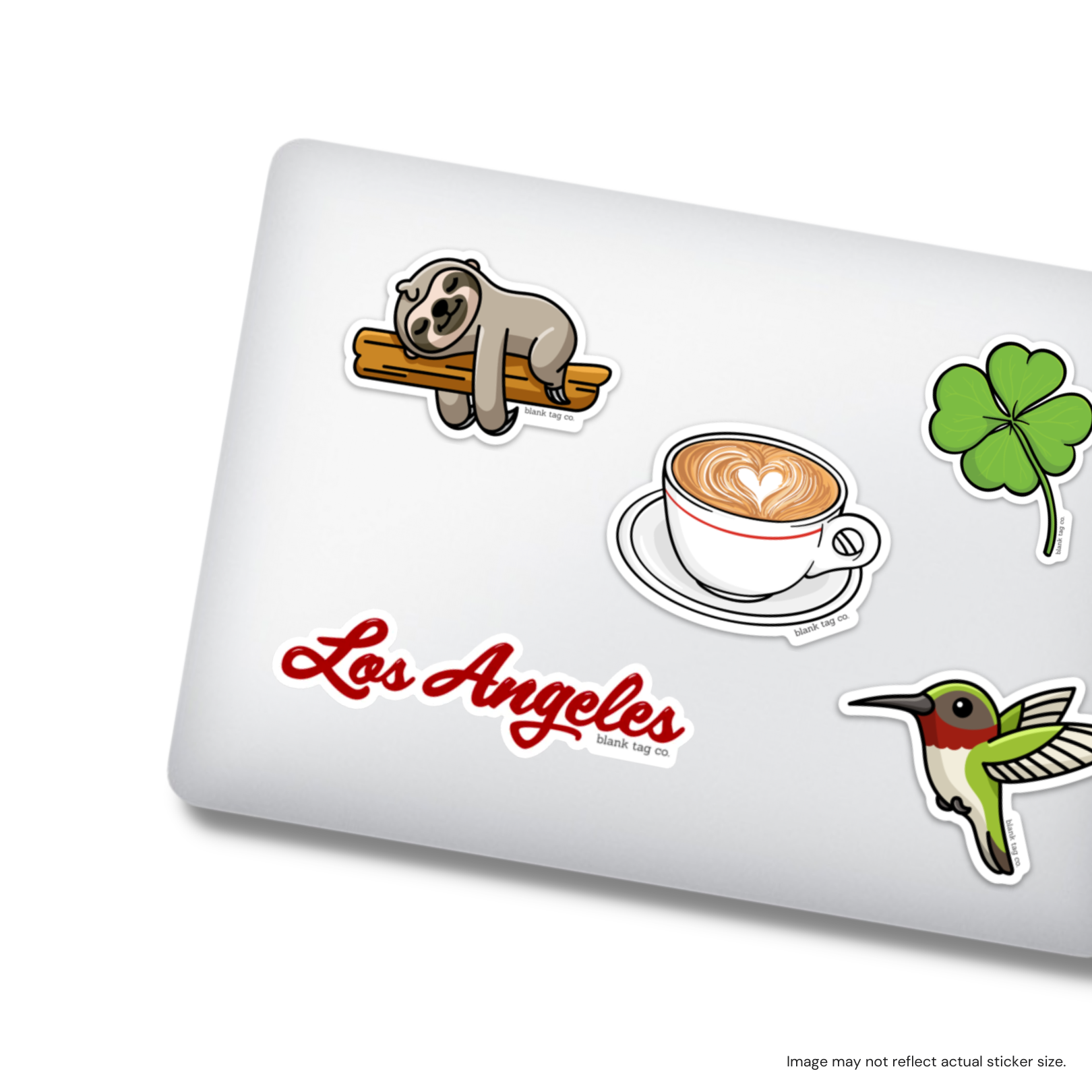 The Latte Sticker