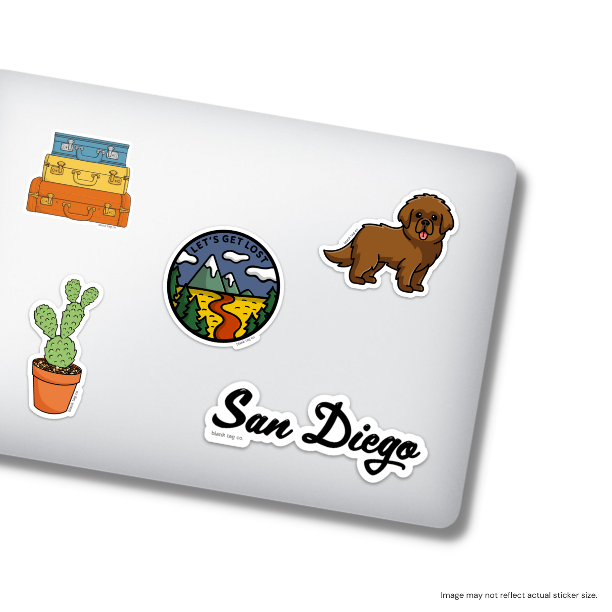 The Suitcases Sticker