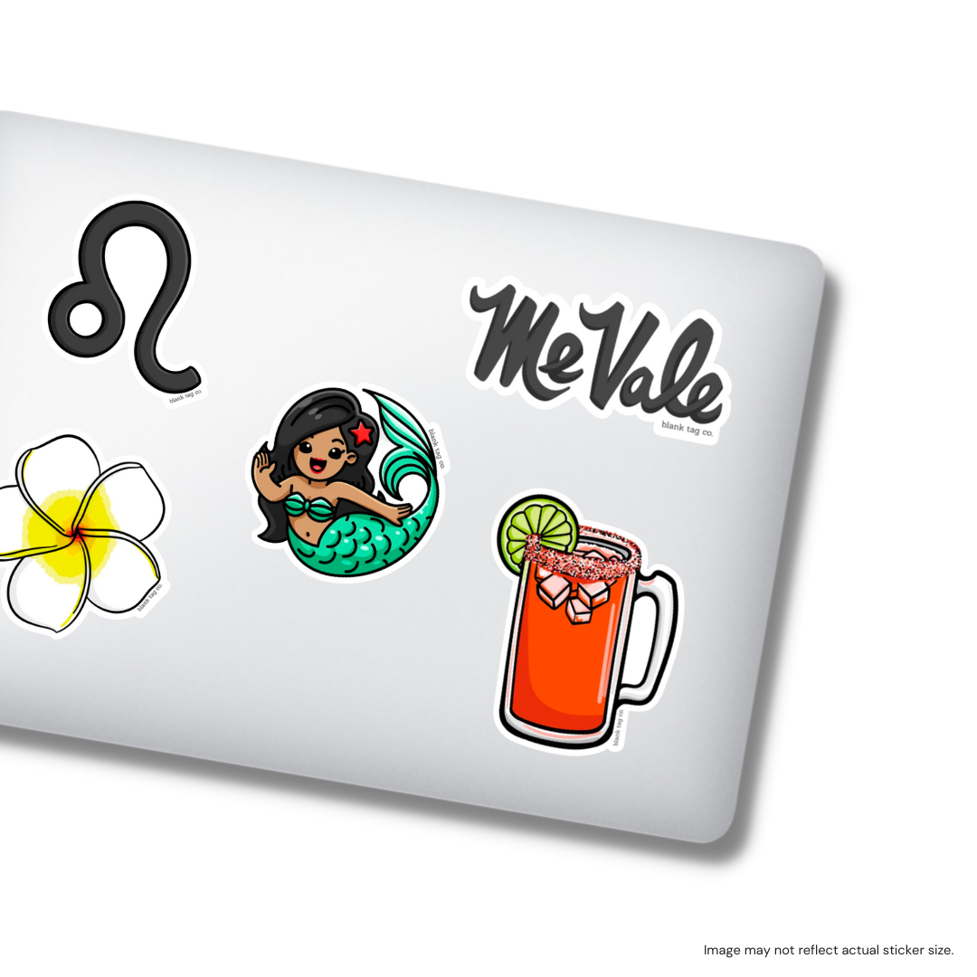 The Me Vale Sticker