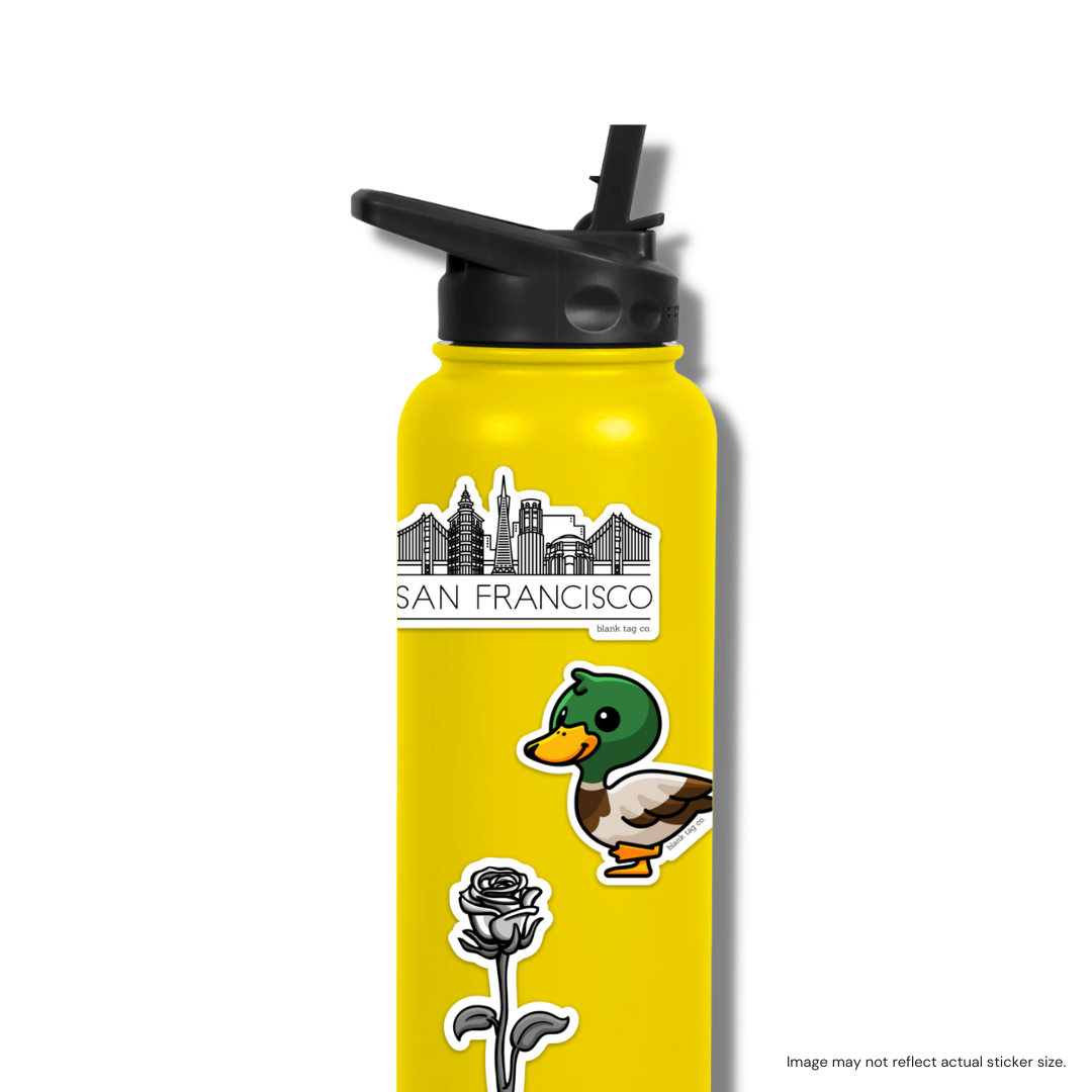 The San Francisco Skyline Sticker