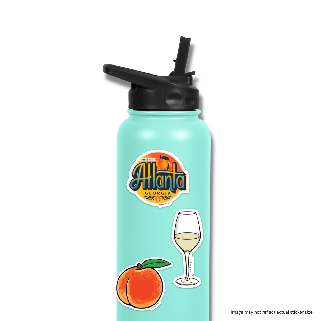 The Peach Sticker