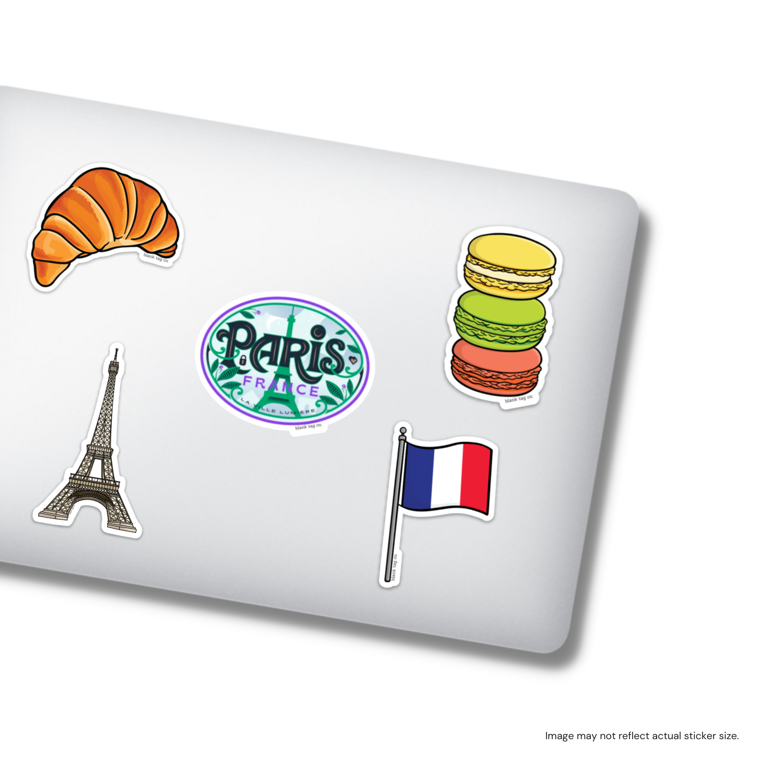The Paris City Badge Sticker