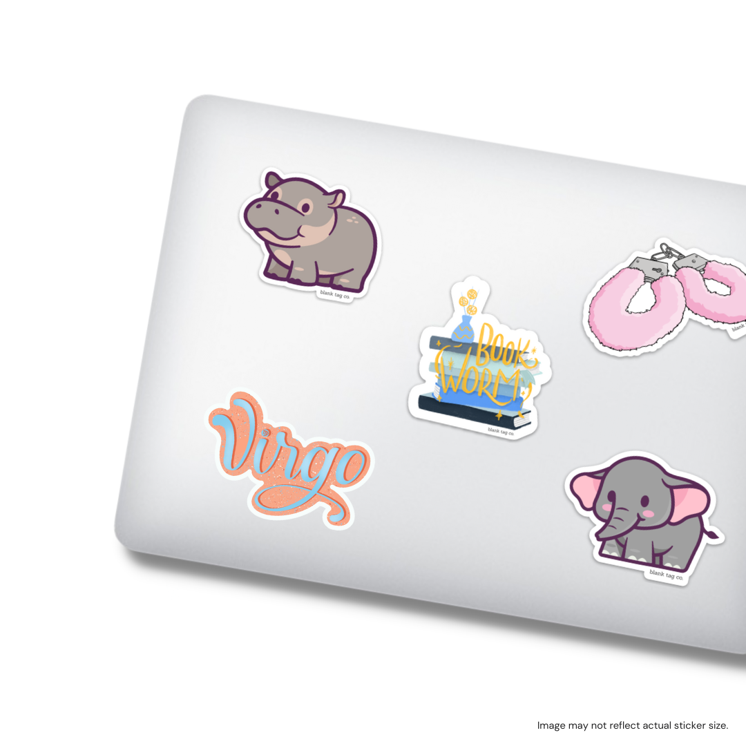 The Fuzzy Handcuffs Sticker