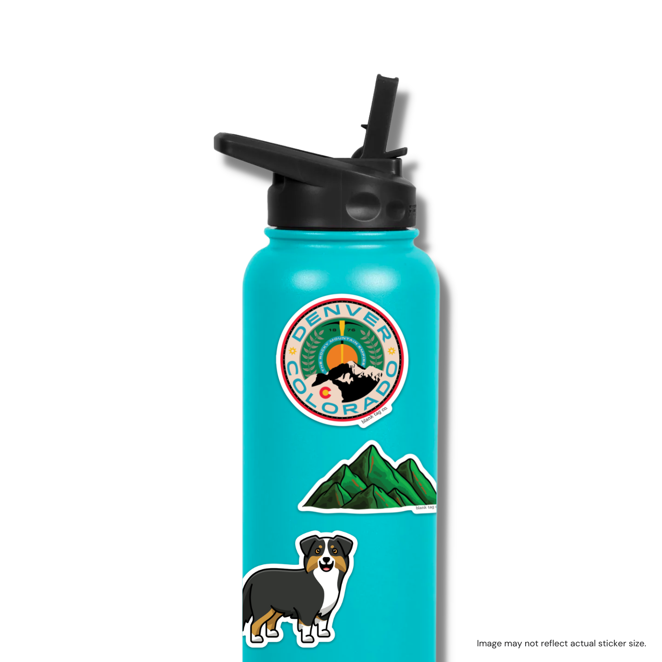 The Denver City Badge Sticker
