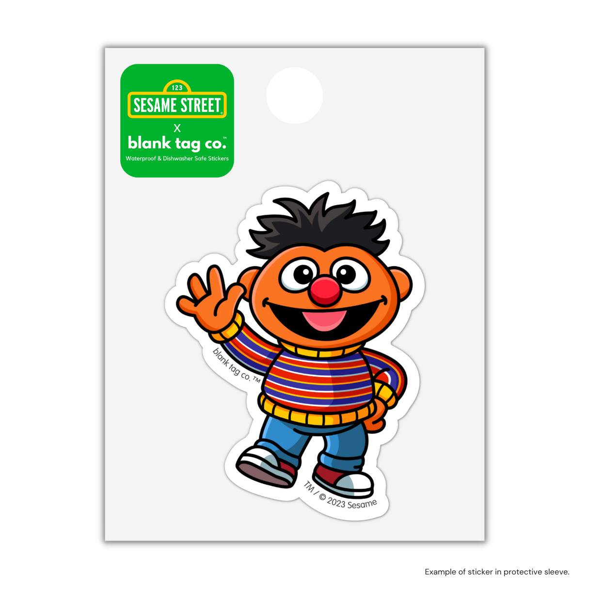 The Ernie Face Sticker