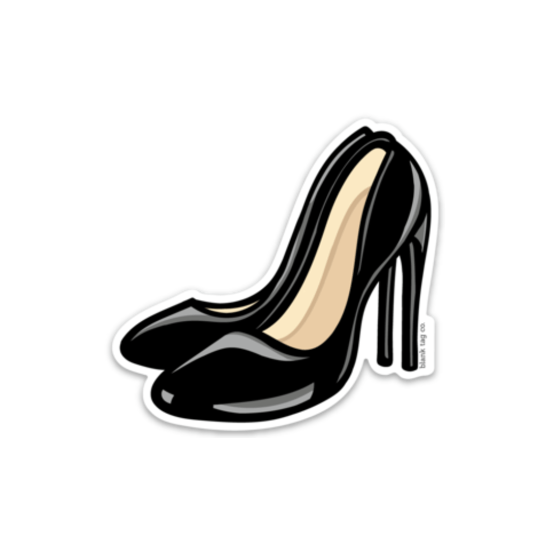 The Black High Heels Sticker - Product Image