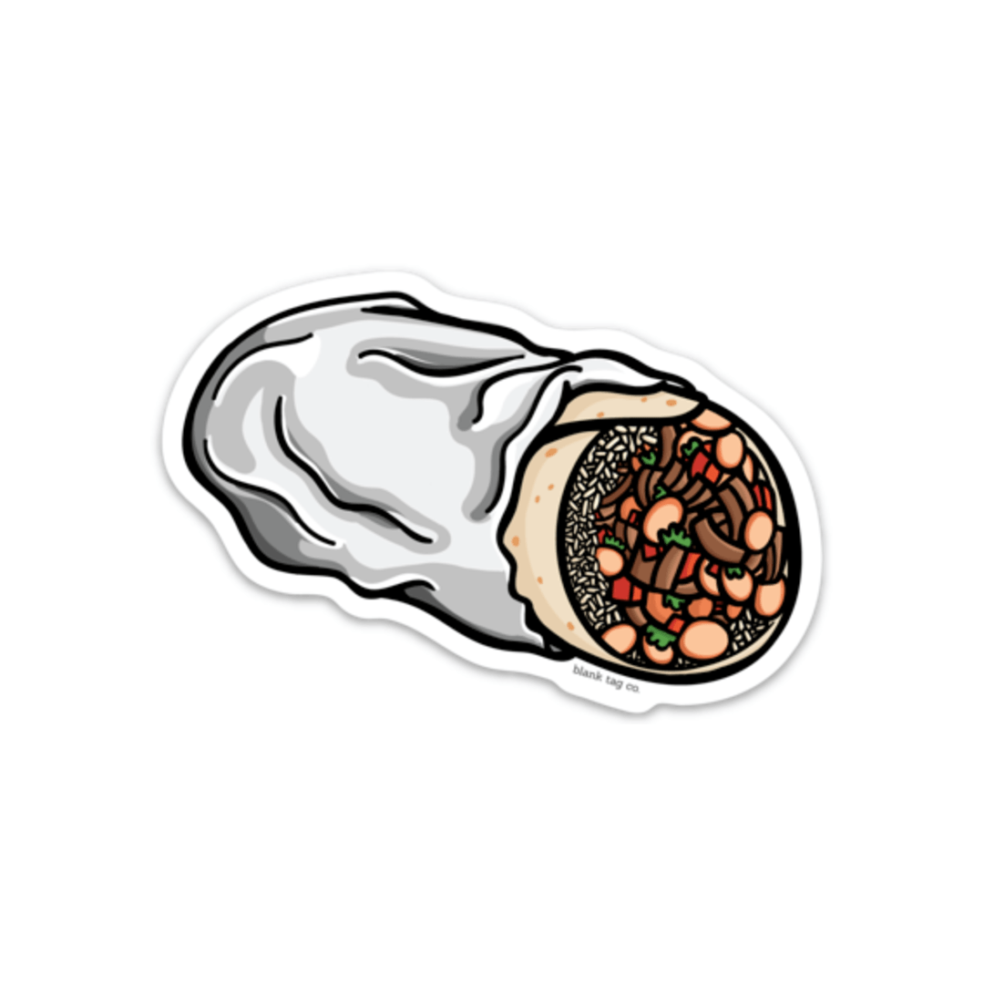 The Burrito Sticker - Product Image