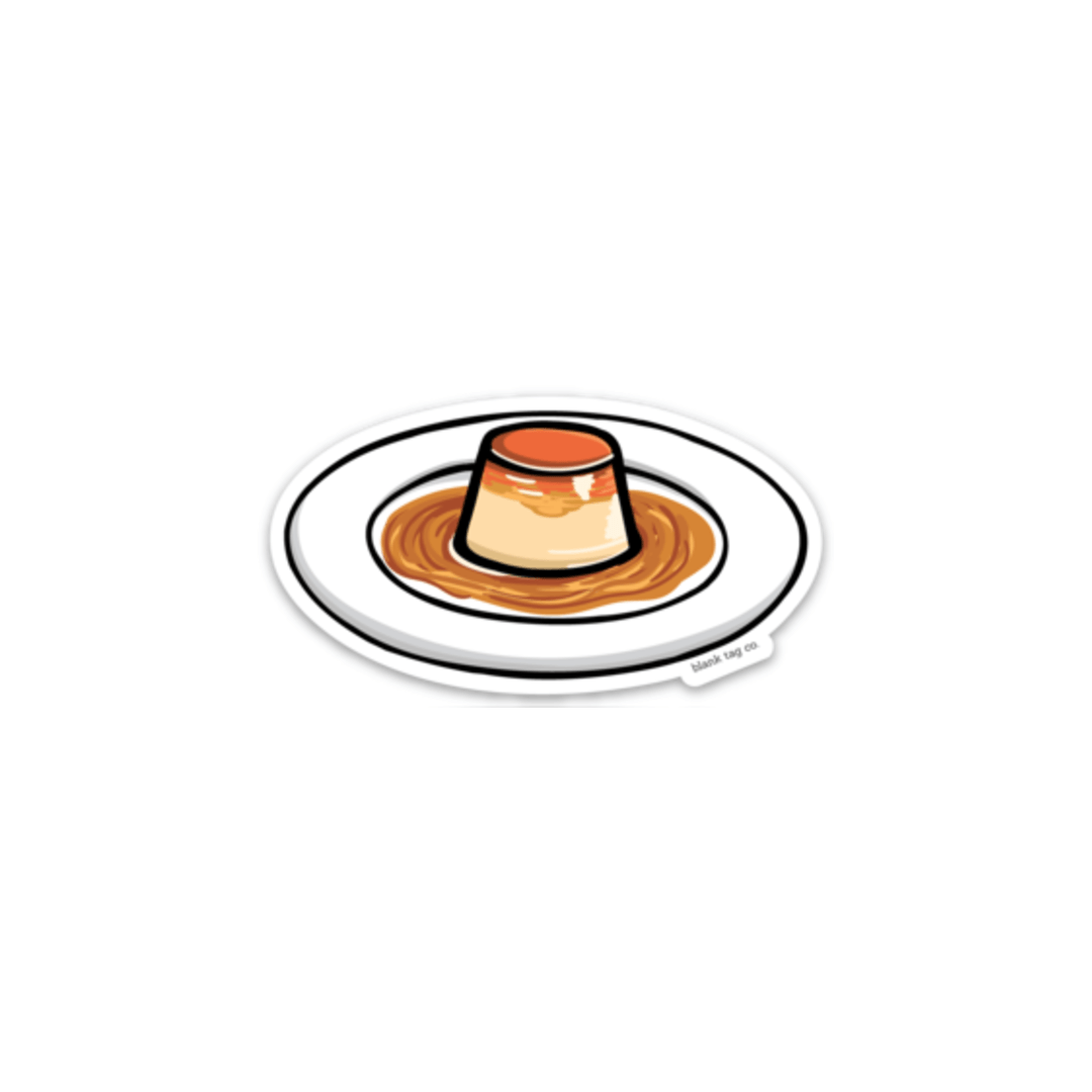 The Flan Sticker - Product Image