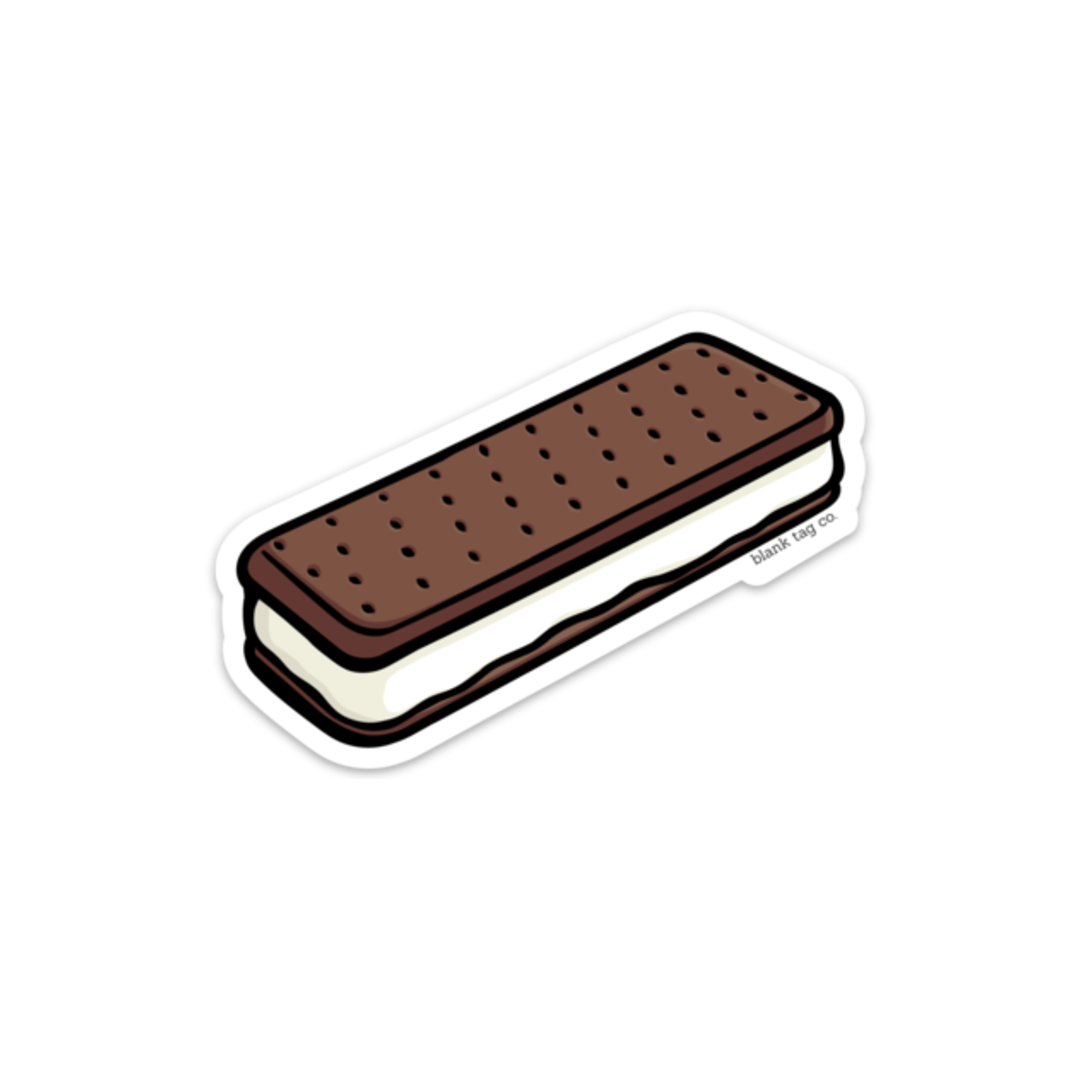 The Ice Cream Sandwich Sticker - Product Image