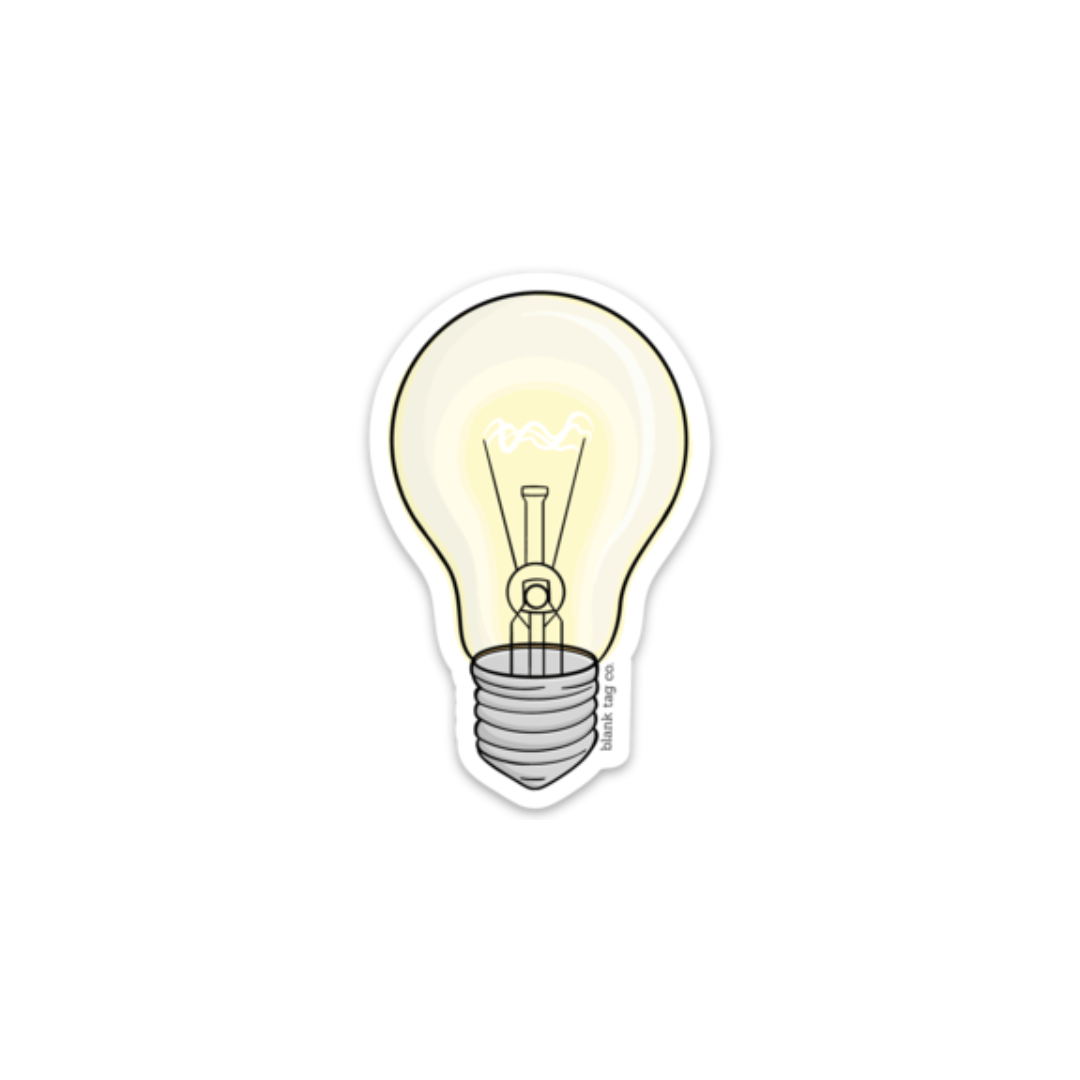The Lightbulb Sticker - Product Image