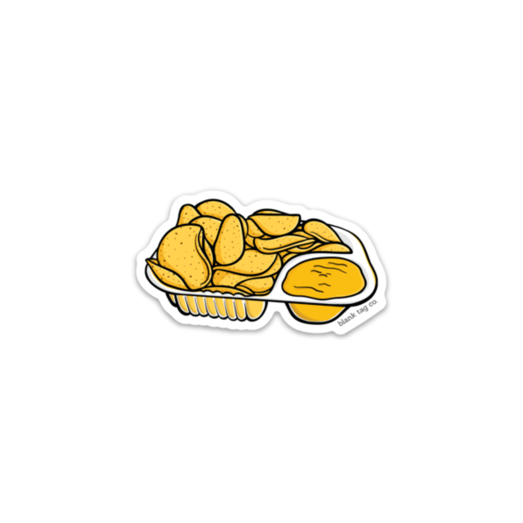 The Nachos With Cheese Sticker - Product Image