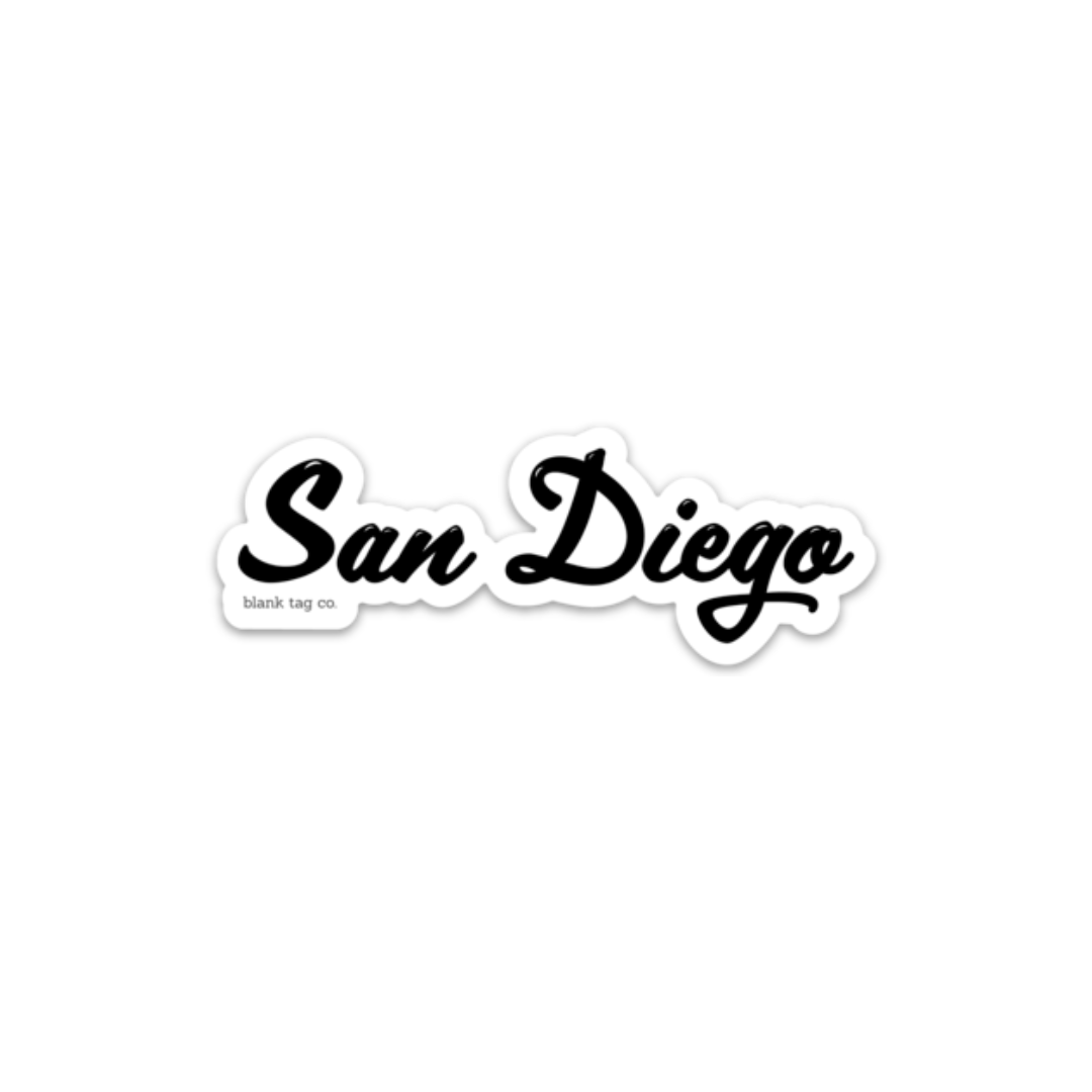 The San Diego Sticker - Product Image