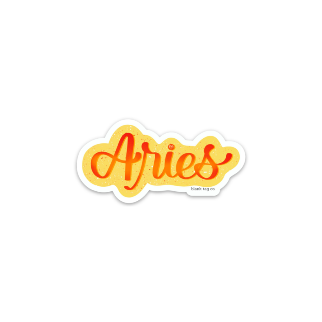 The Aries Sticker