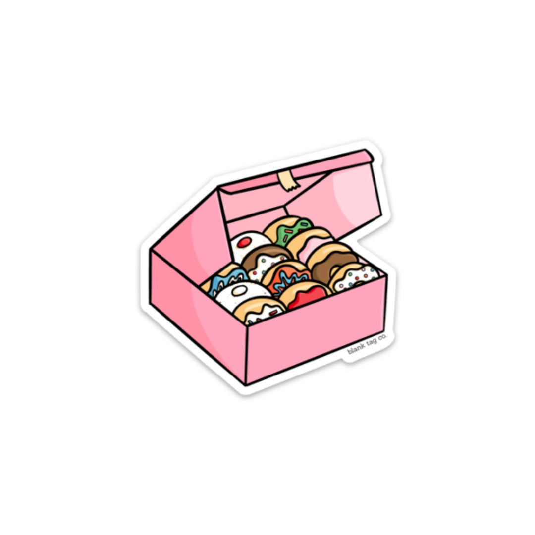 The Box of Donuts Sticker