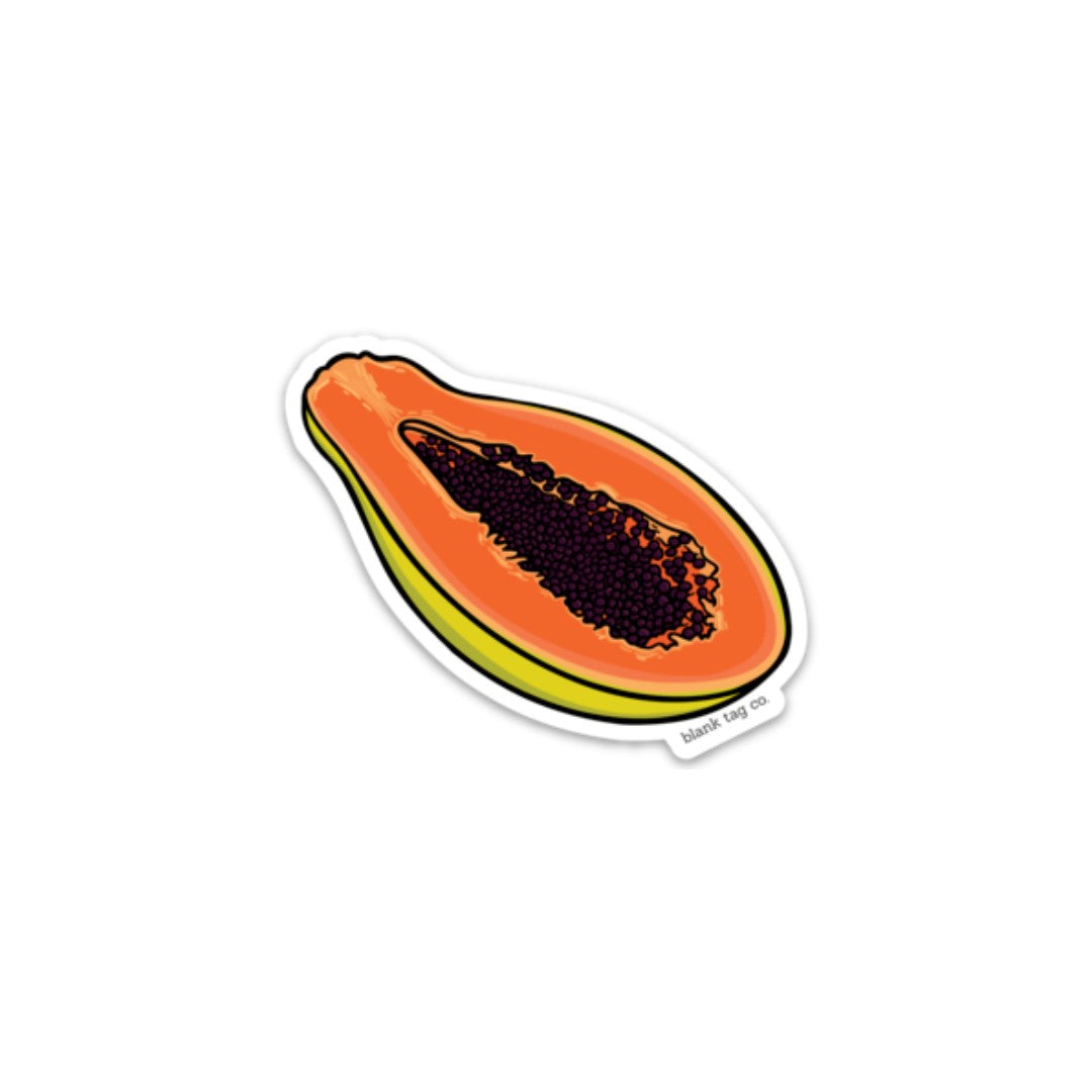 The Papaya Sticker