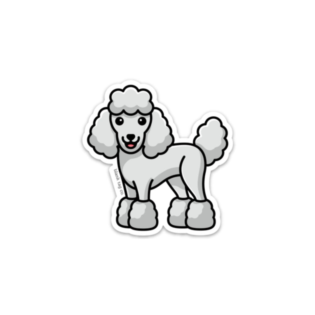The Poodle Sticker