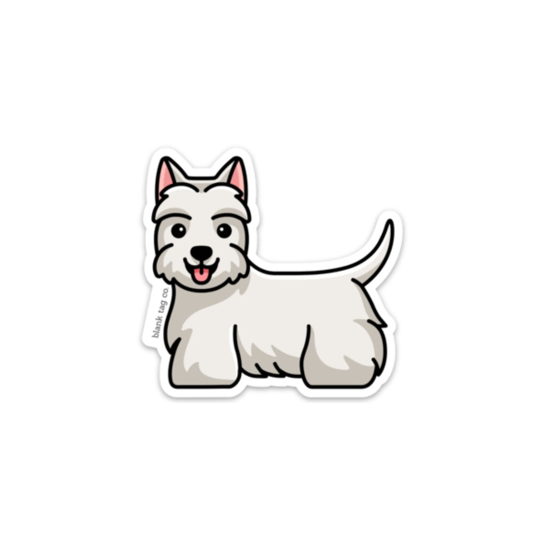 The Scottish Terrier Sticker