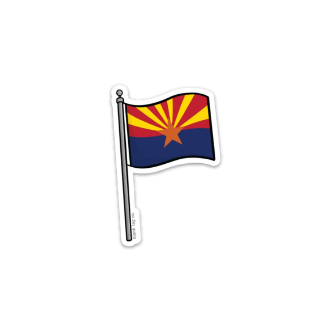 The Arizona Flag Sticker