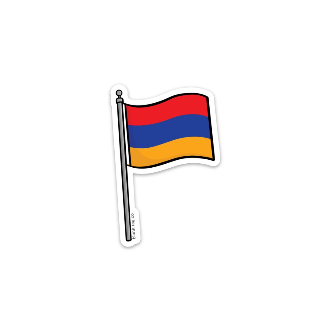 The Armenia Flag Sticker