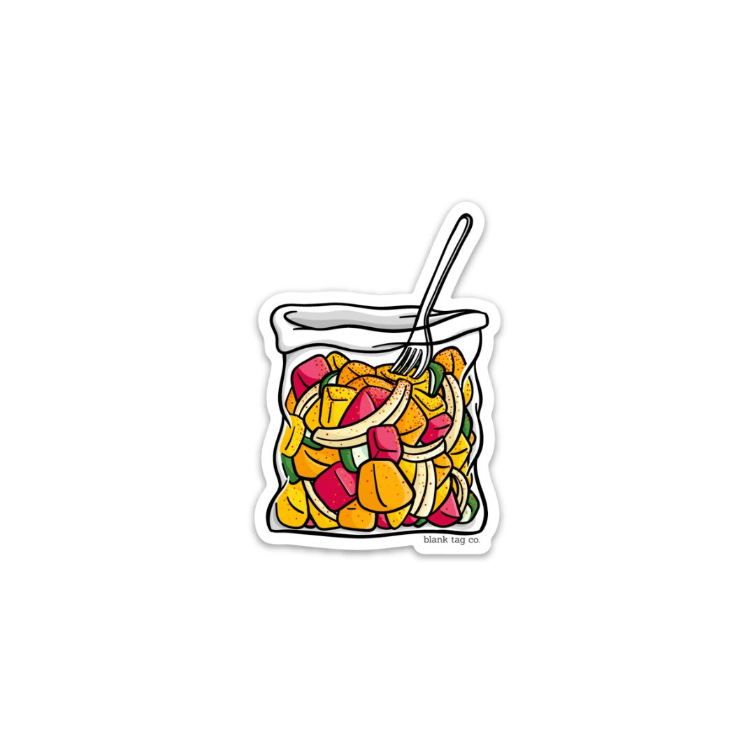 The Bag of Fruits Sticker