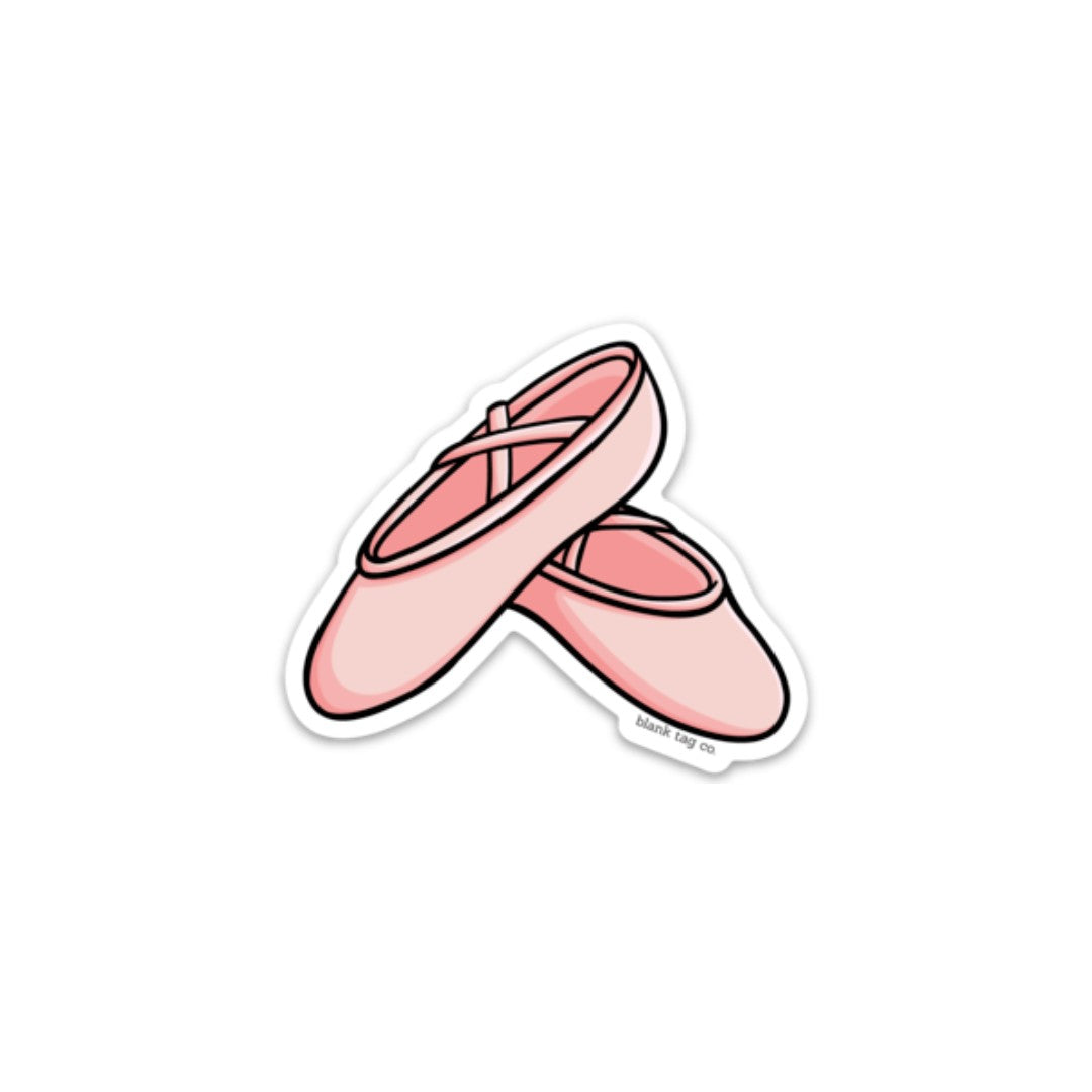 The Ballet Shoes Sticker