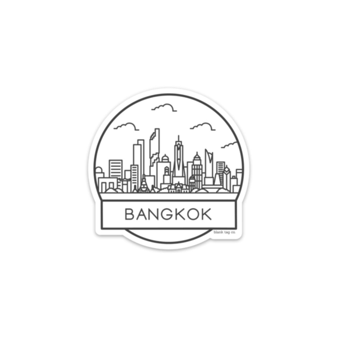 The Bangkok Cityscape Sticker