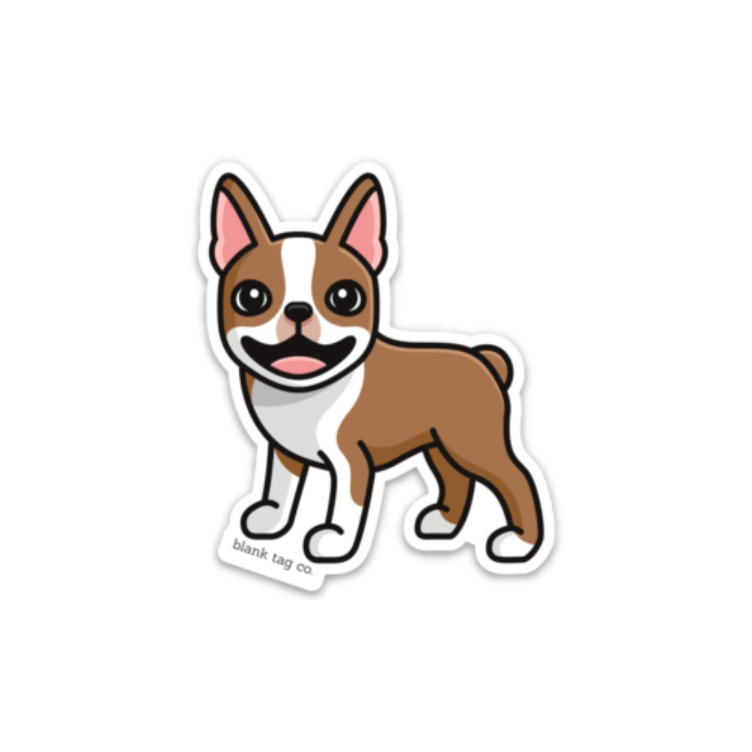 The Boston Terrier Sticker