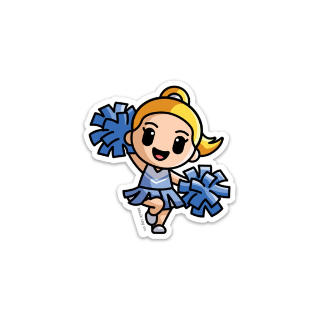 The Cheerleader Sticker