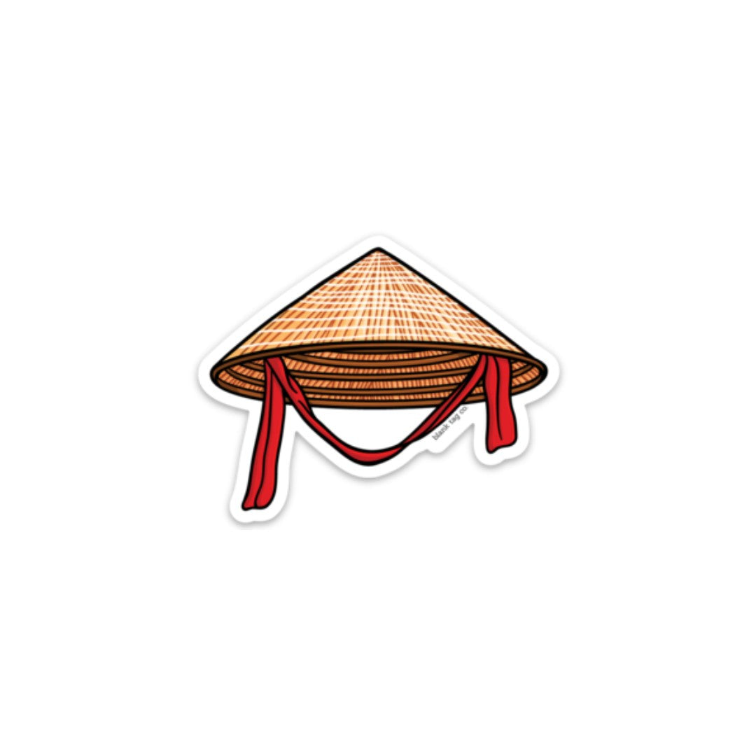 The Conical Hat Sticker