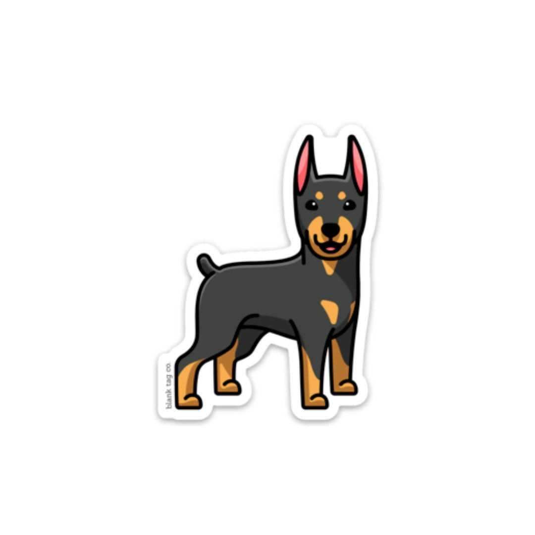 The Doberman Pinscher Sticker