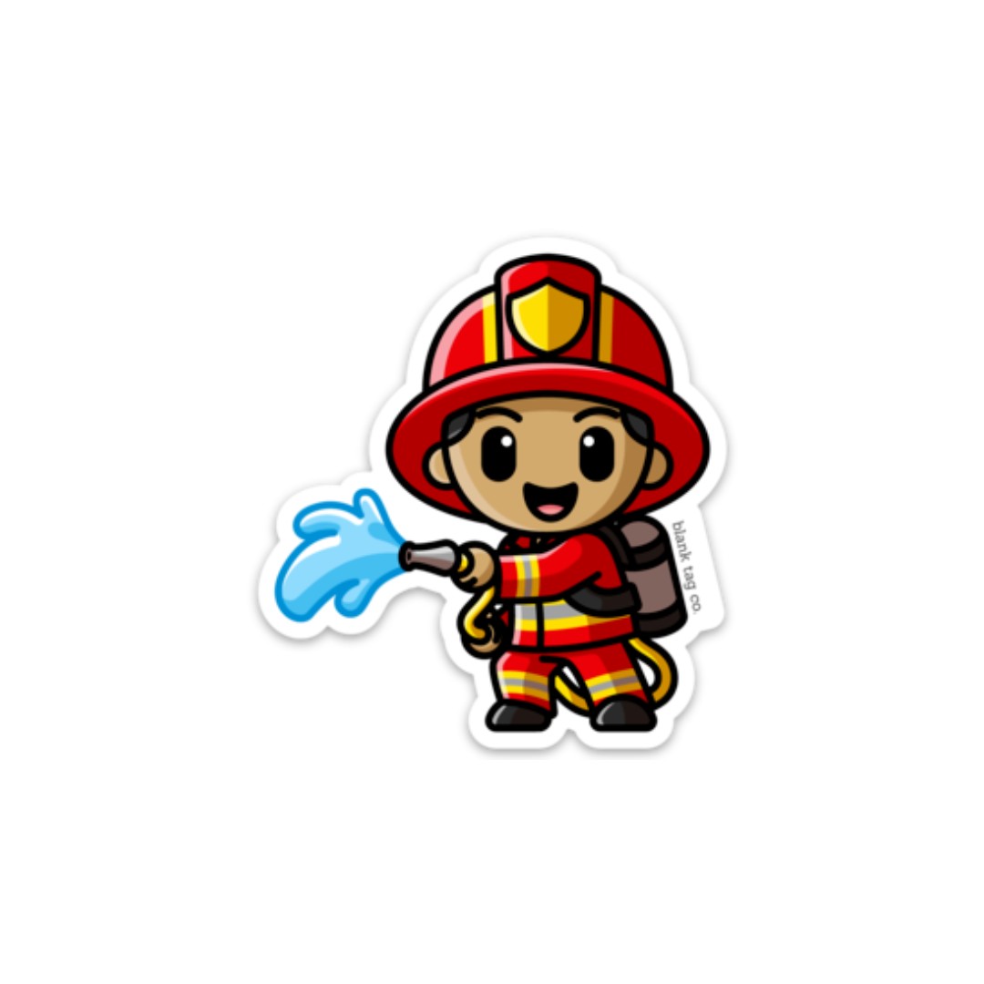 The Firefighter Sticker