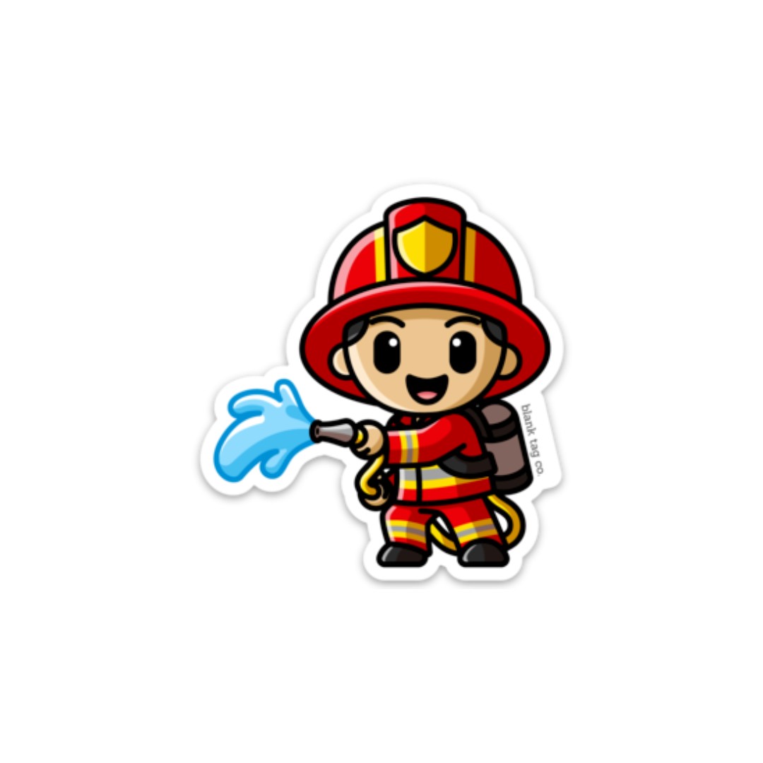 The Firefighter Sticker
