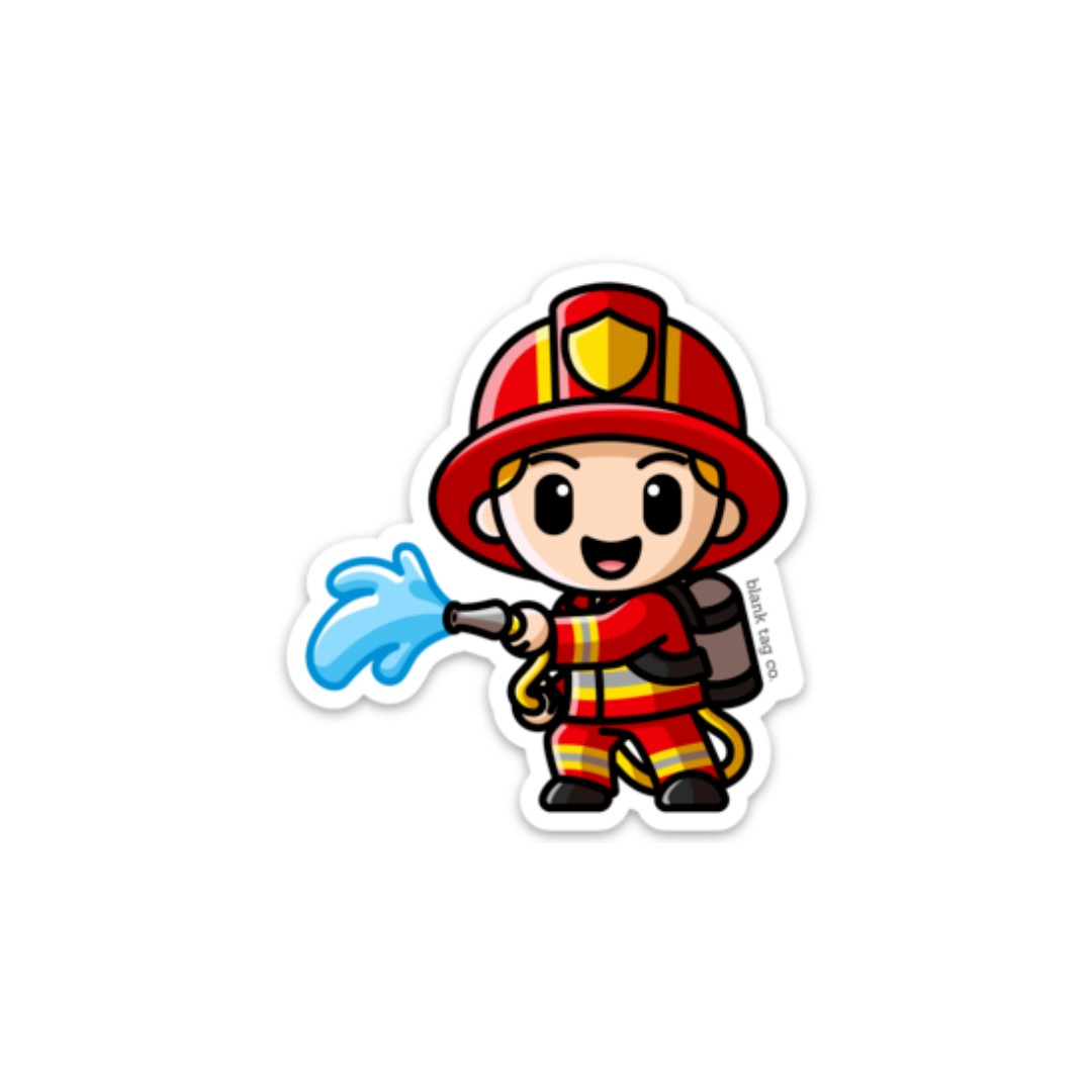 The Firefighter Sticker