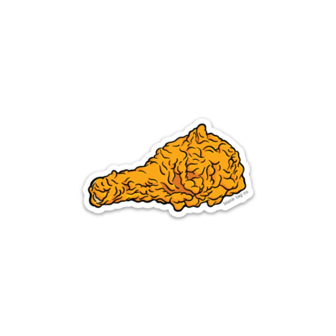The Fried Chicken Drumstick Sticker