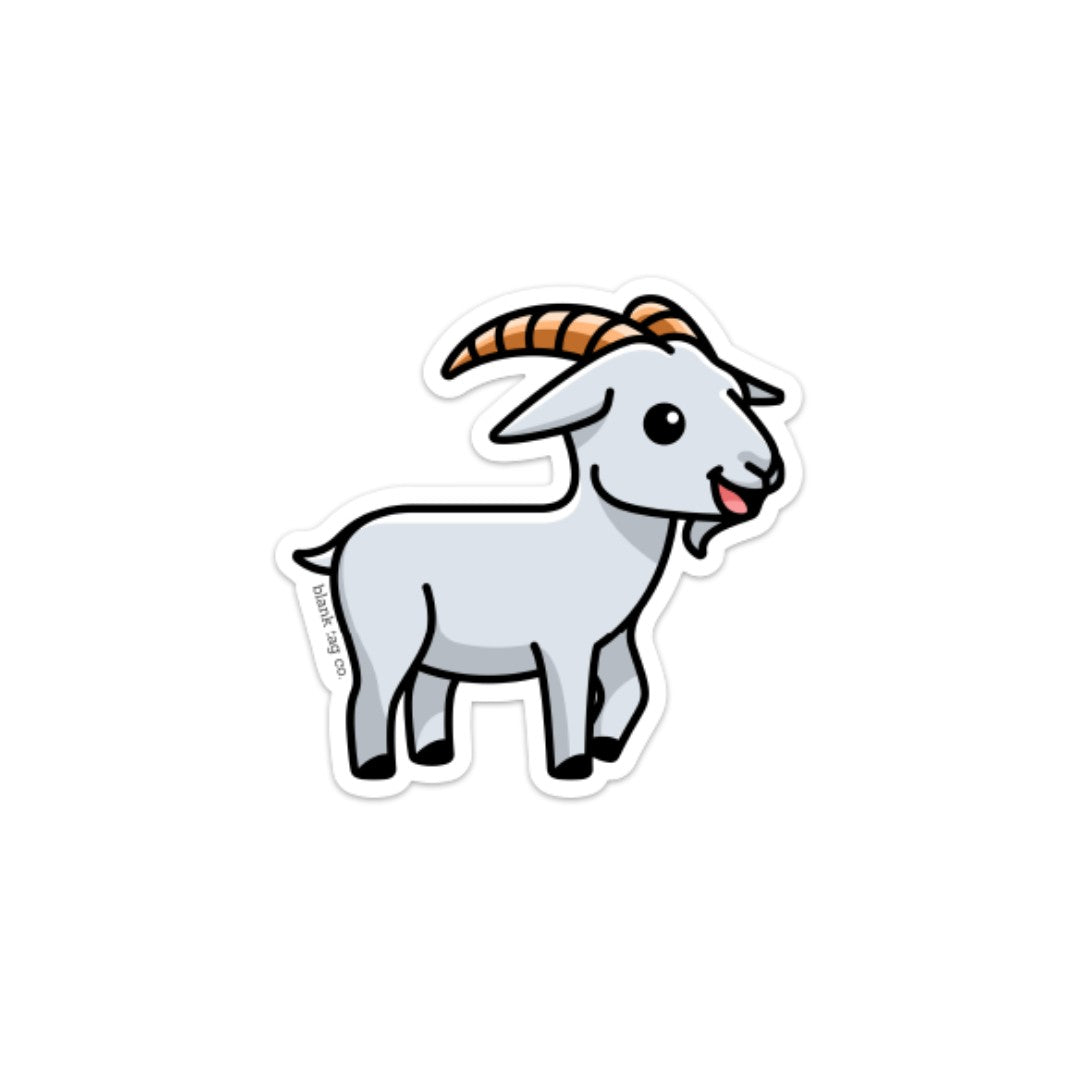 The Goat Sticker