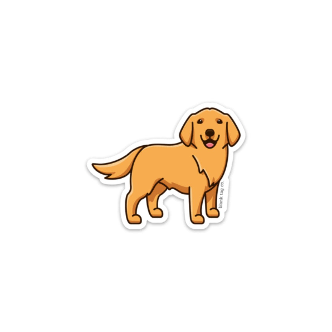 The Golden Retriever Sticker