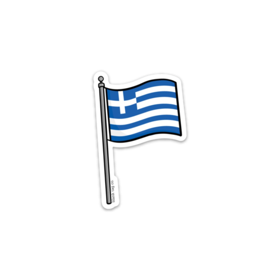 The Greece Flag Sticker