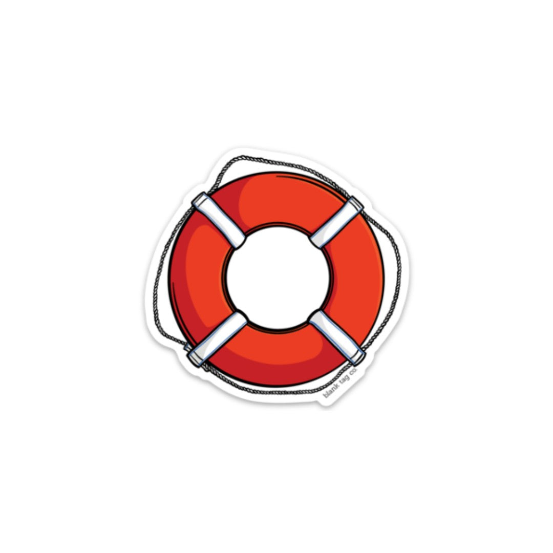 The Lifebuoy Sticker