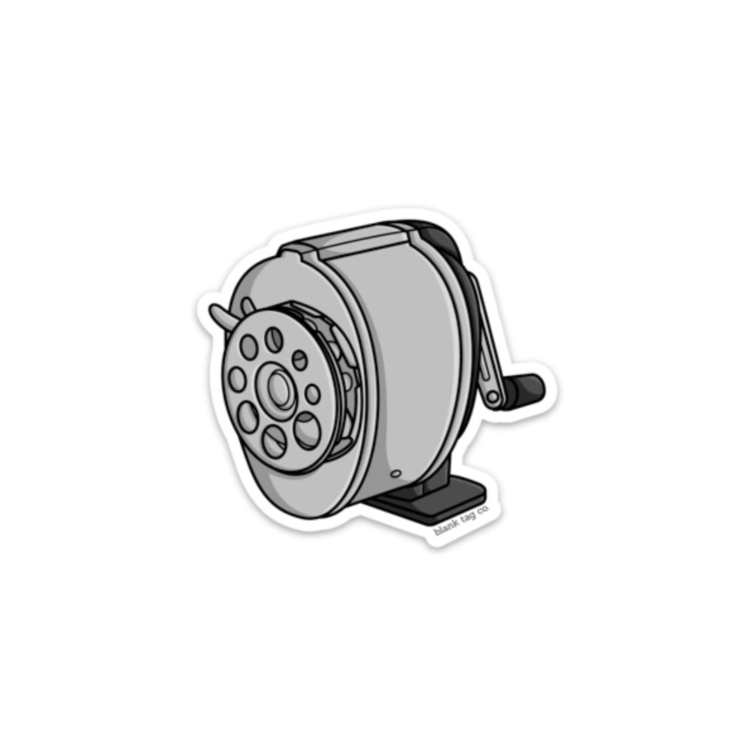 electric pencil sharpener clipart black and white