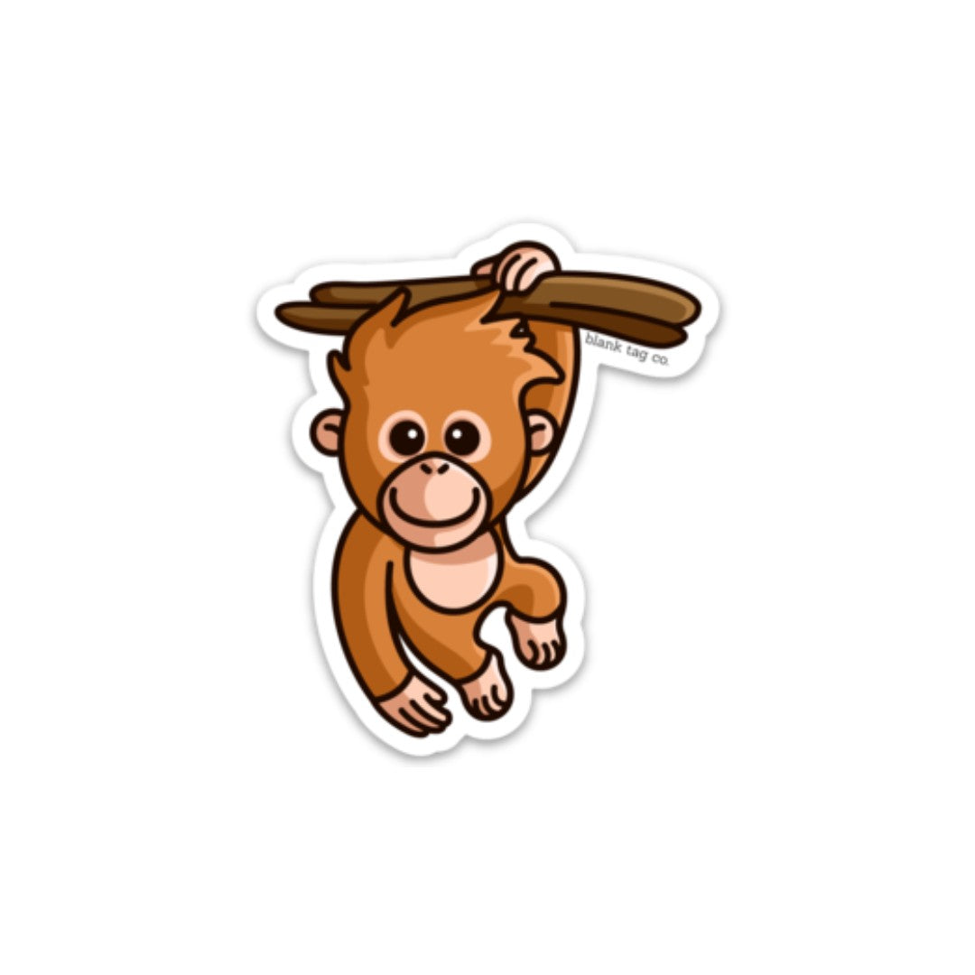 The Orangutan Sticker